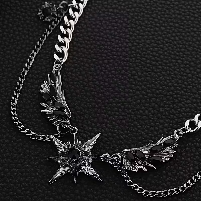 Men's Stainless Steel Necklace Popular Street Style Neck Chain
