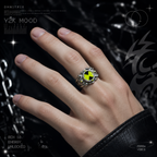 Omnitrix Ring Punk Hip Hop Trendy Personality Finger Rings