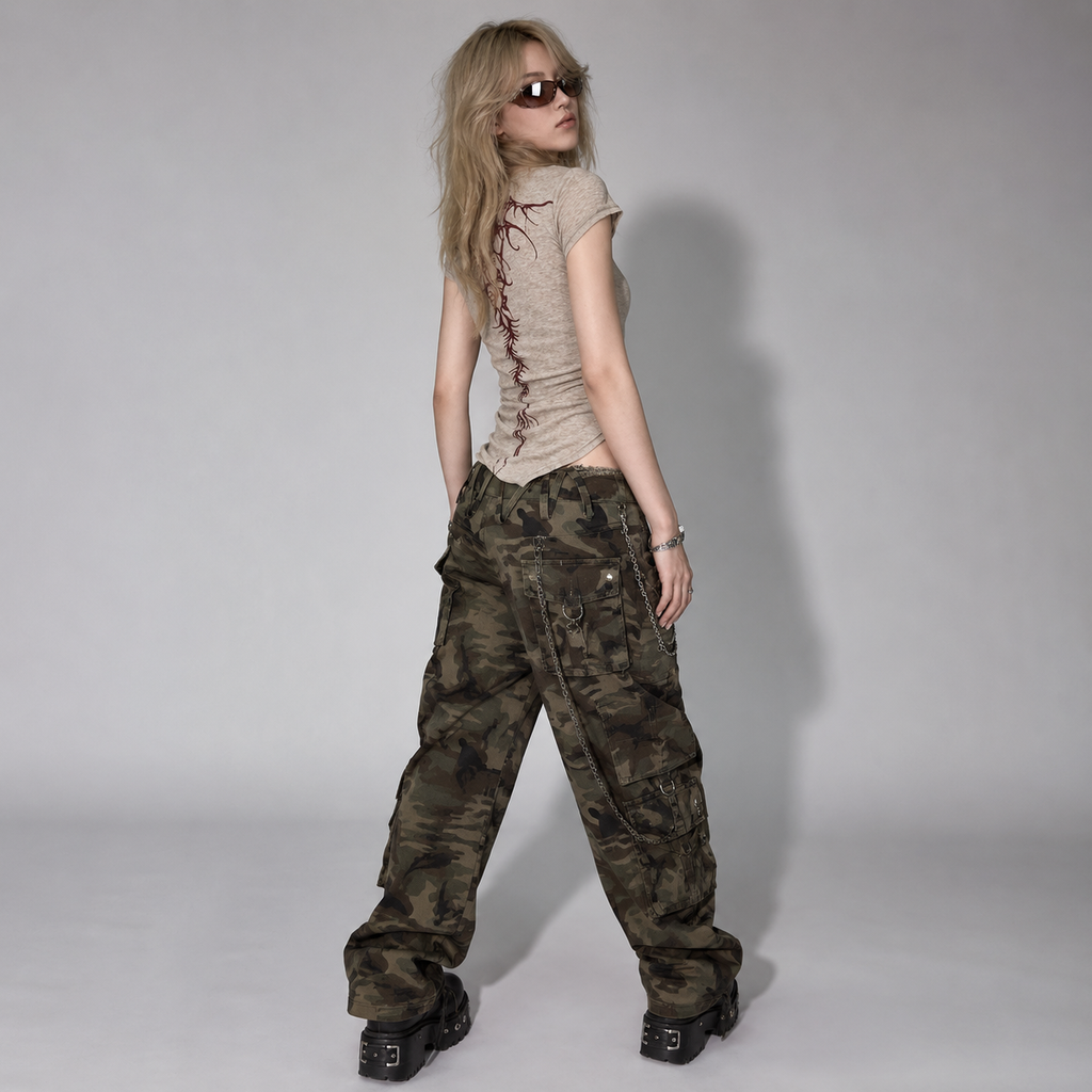 Karrcat Grunge Aesthetics Knitted Tops Streetwear Y2k