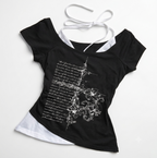 Y2K Aesthetic Retro T-shirt Women's Retro Grunge Street Wear Summer