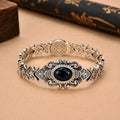 New European and American Silver Pattern Fashion Bracelet