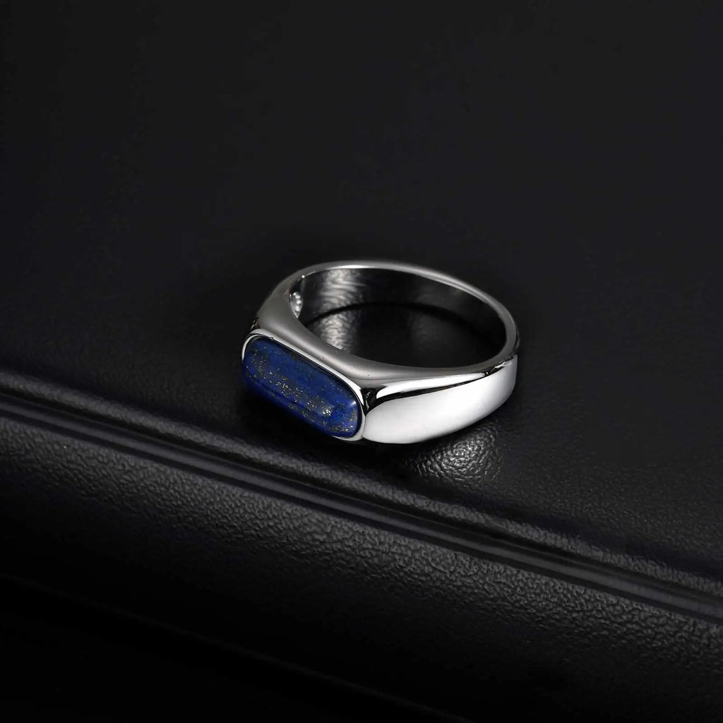 Vintage Lapis Lazuli Natural Stone Ring