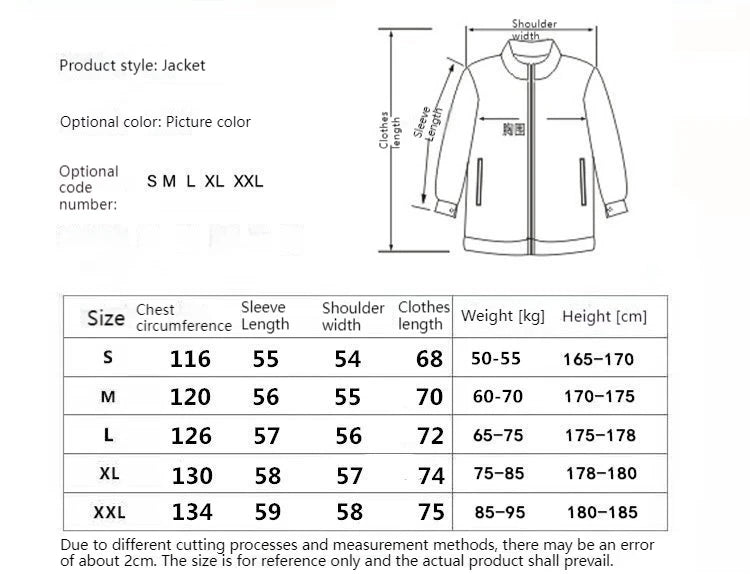 Winter New American Street Letter Embroidered Fleece Casual Warm Jackets