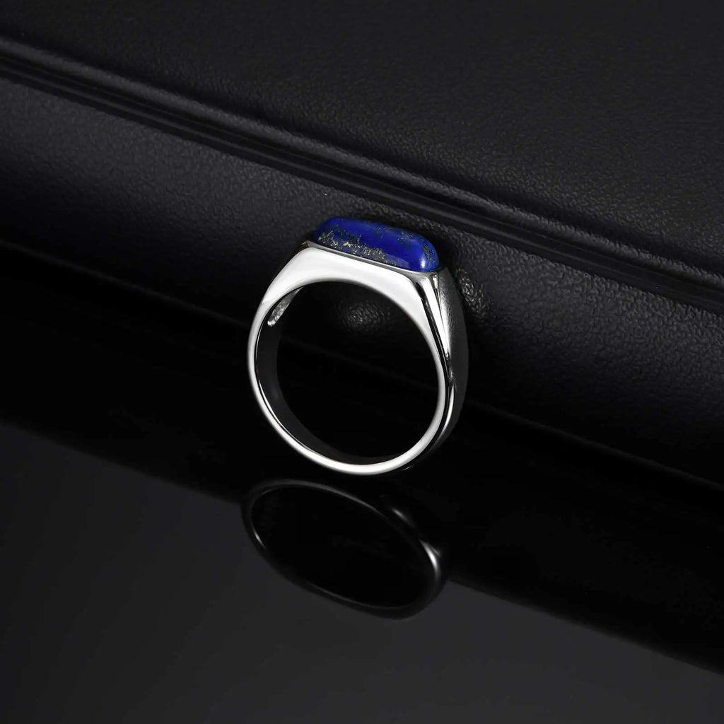 Vintage Lapis Lazuli Natural Stone Ring