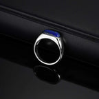 Vintage Lapis Lazuli Natural Stone Ring
