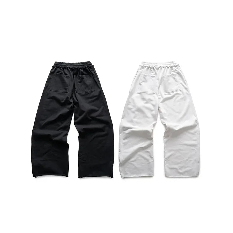 Y2K American Retro  Hip-Hop Letter Printed Streetwear Jogger Loose Wide-Leg Oversize Casual Pants