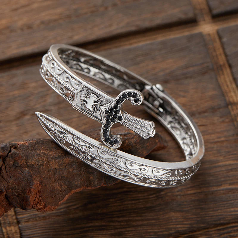 Retro Classic Creative Sword Shaped Bracelets Exquisite