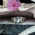 Retro Ethnic Style Moonstone Ring