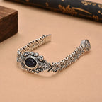 New European and American Silver Pattern Fashion Bracelet