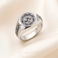 Iconic Cross Signet Ring