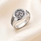 Iconic Cross Signet Ring