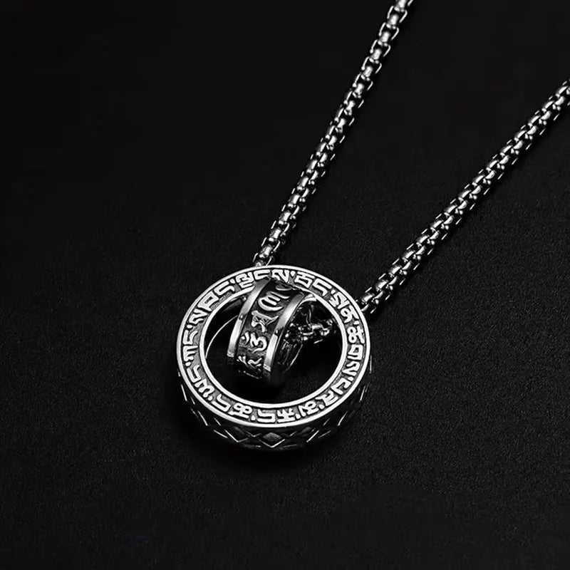 Sterling Silver Necklace Pendant Beautiful Vintage