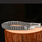 Creative Bracelets Lucky Buddhist Scripture Turn Beads Retro