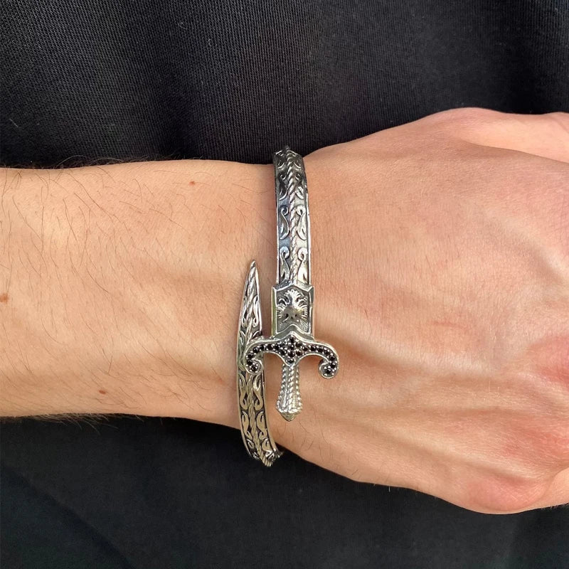Retro Classic Creative Sword Shaped Bracelets Exquisite
