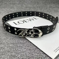 New Stylish Y2K Hollow PU Leather Fashion Punk Belt For Men Women Trendy Accessory For Gift Giving