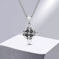 Vintage Celtic Knot Nordic North Stainless Steel  Necklace