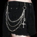 Pants Chain Biker Skull Cool EMO Punk Hip Hop Rock Chain Wallet