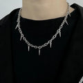 Stainless Steel Punk Aesthetic Cool Hip Hop Necklace