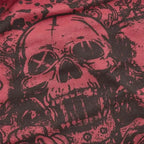 Skull Printed Off the Shoulder Tube Top for Women Summer Sexy Goth Y2K Clothes