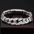 Retro  Six-Character Mantra Peace Pattern Lucky Bracelet