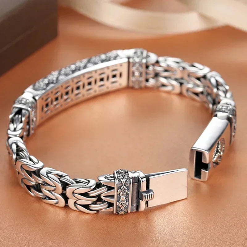 New Silver Retro Hipster Bracelet Creative