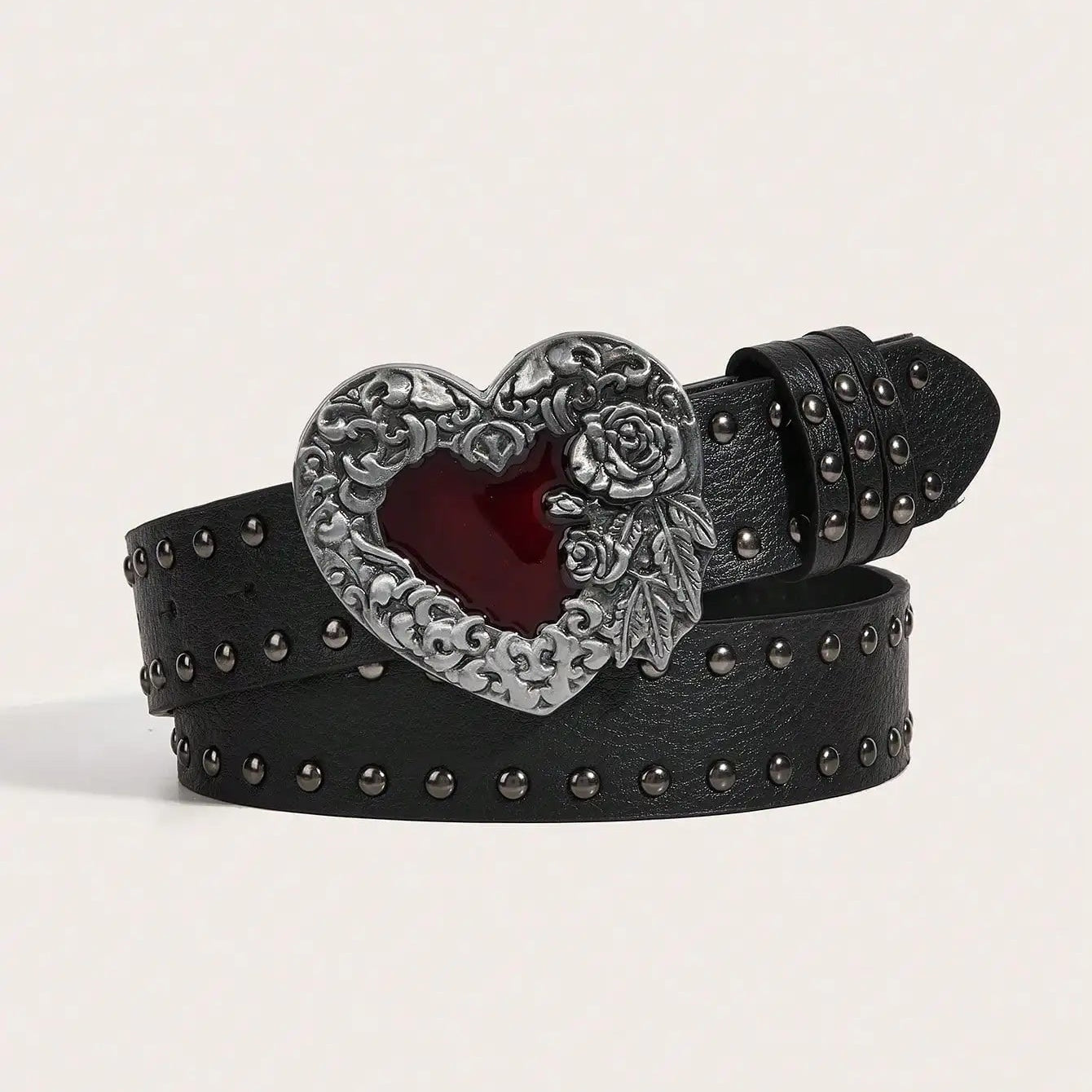 Heart Y2K Punk Gothic Belt