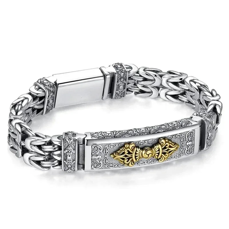 New Silver Retro Hipster Bracelet Creative