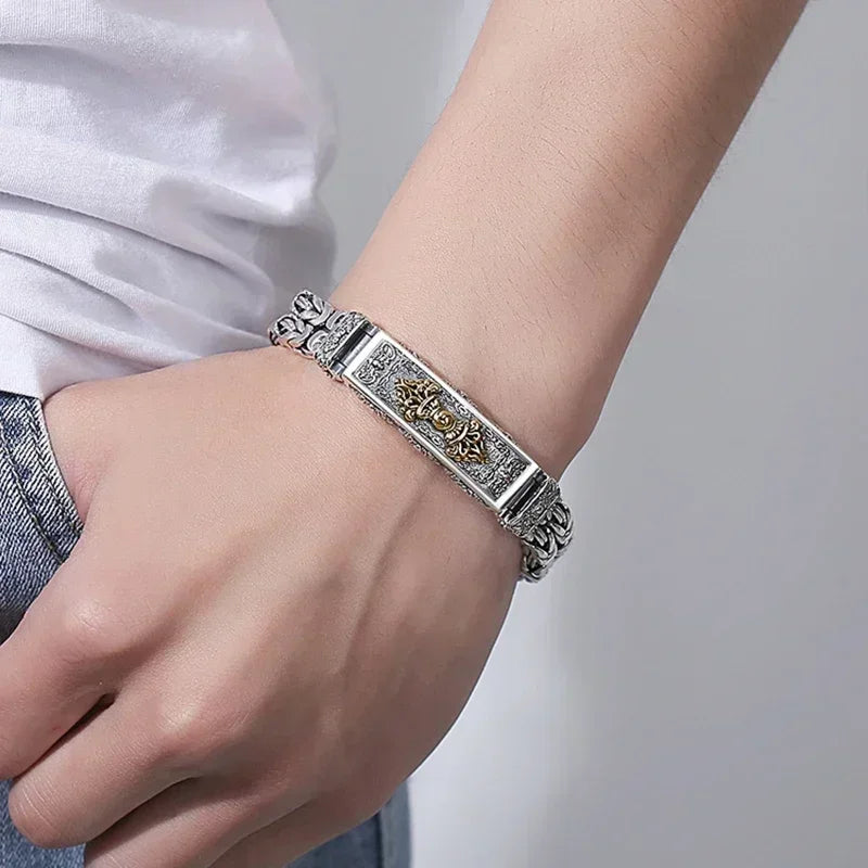 New Silver Retro Hipster Bracelet Creative