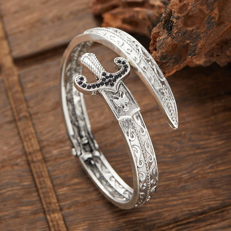 Retro Classic Creative Sword Shaped Bracelets Exquisite