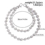 Y2K Sparkling Rhinestone Ball Chain Street Belt Chain