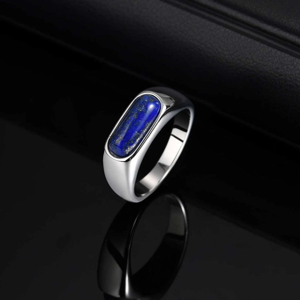 Vintage Lapis Lazuli Natural Stone Ring
