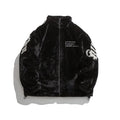 Winter New American Street Letter Embroidered Fleece Casual Warm Jackets