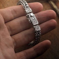 Vintage Bangles Dragon Bone Chain Weaving Bracelet
