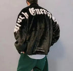 Winter New American Street Letter Embroidered Fleece Casual Warm Jackets